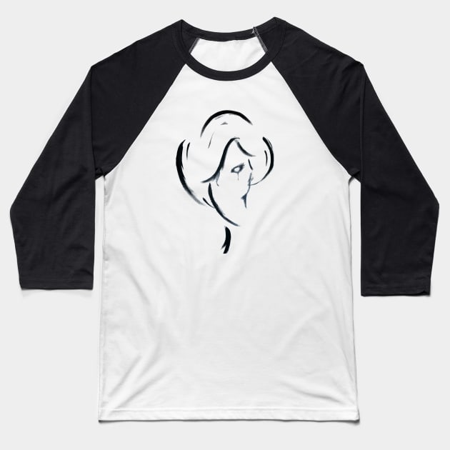 Feminine Baseball T-Shirt by JT Digital